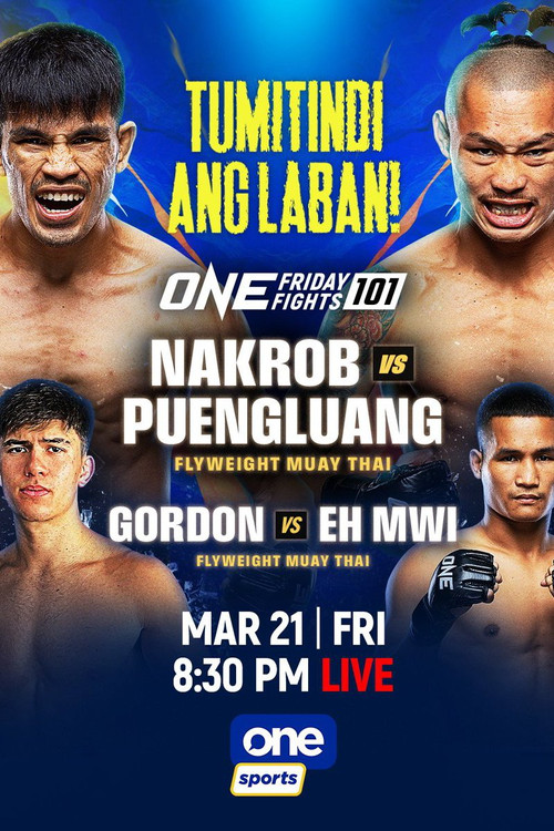ONE Friday Fights 101: Nakrob vs. Puengluang poster