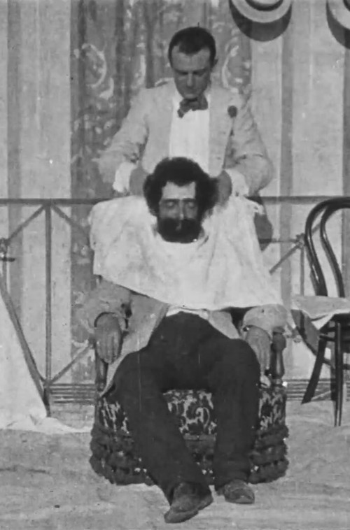 Fregoli barbiere mago poster