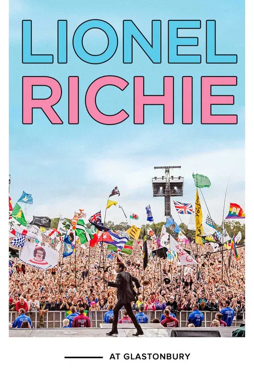 Lionel Richie at Glastonbury poster