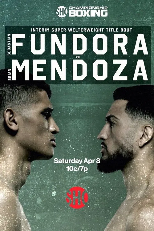 Sebastian Fundora vs. Brian Mendoza poster