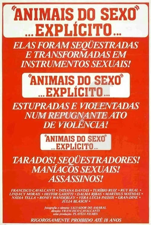 Animais do Sexo poster