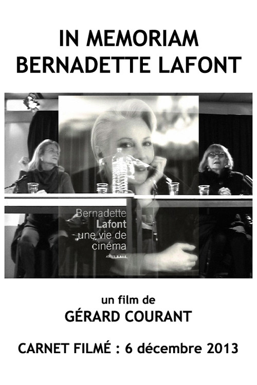 In Memoriam Bernadette Lafont poster