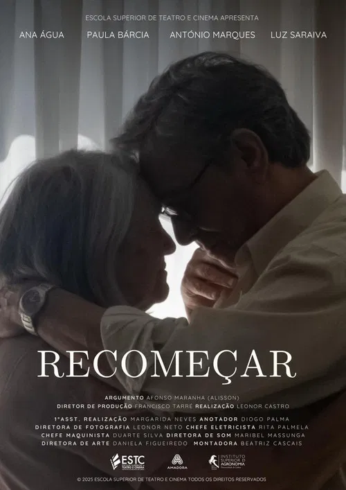 Recomeçar poster