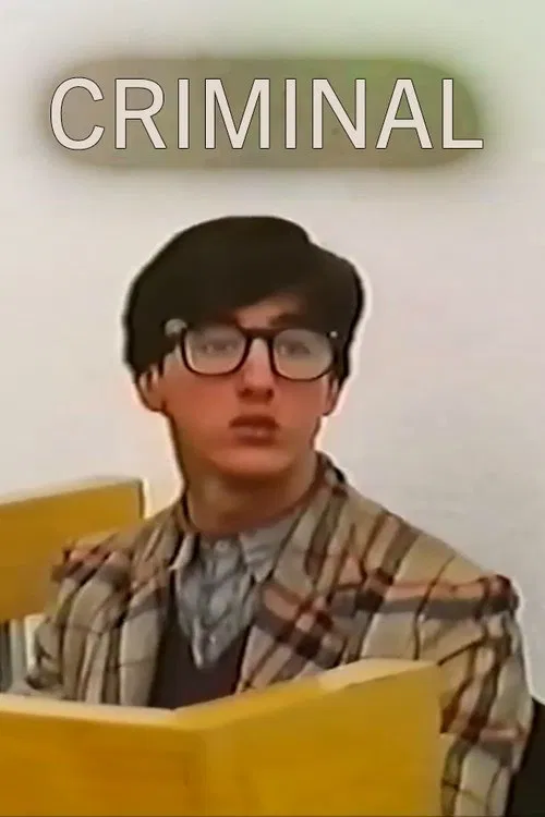 Criminal poster
