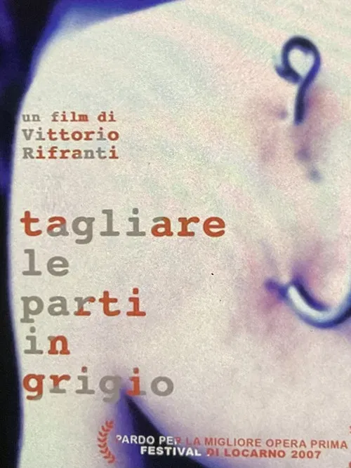 Tagliare le parti in grigio poster
