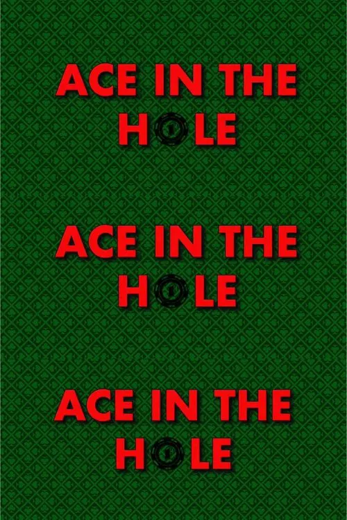 Ace In The Hole poster