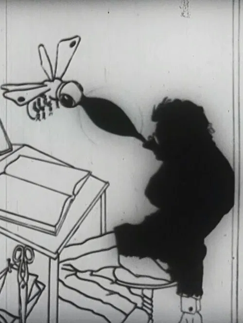 Der Schreiber und die Biene poster