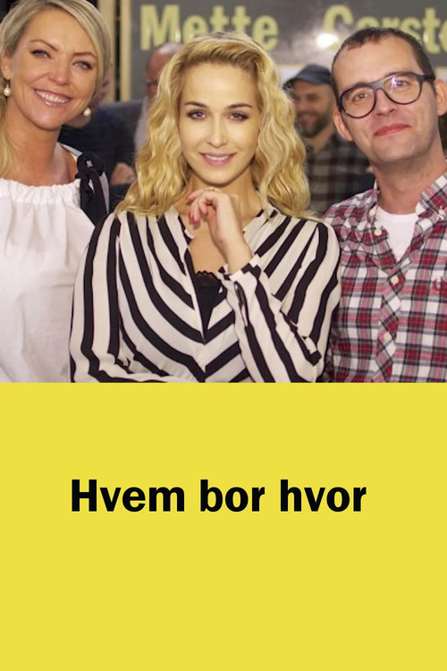 Hvem bor hvor poster
