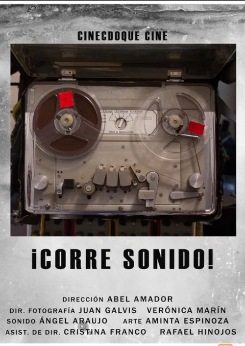 Corre sonido poster