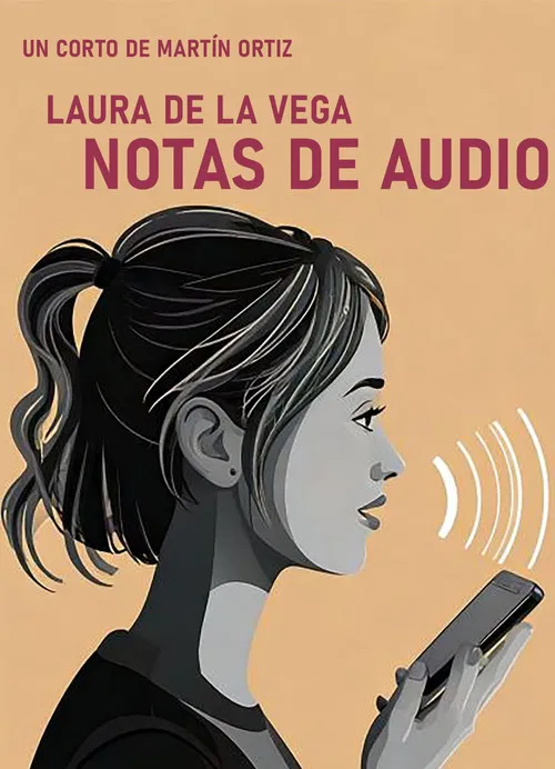Notas de audio poster