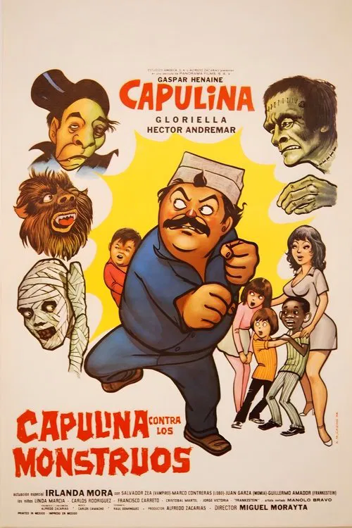 Capulina vs. the Monsters poster