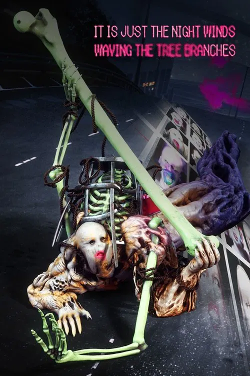 It Is Just The Night Winds Waving The Tree Branches poster