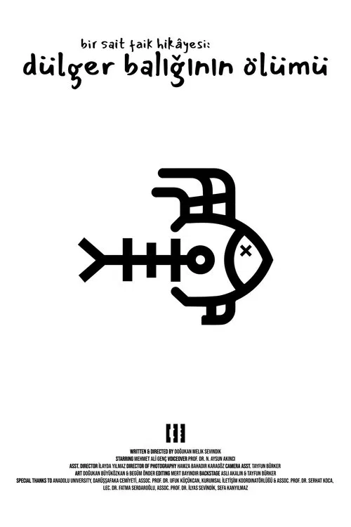 bir sait faik hikâyesi: dülger balığının ölümü poster