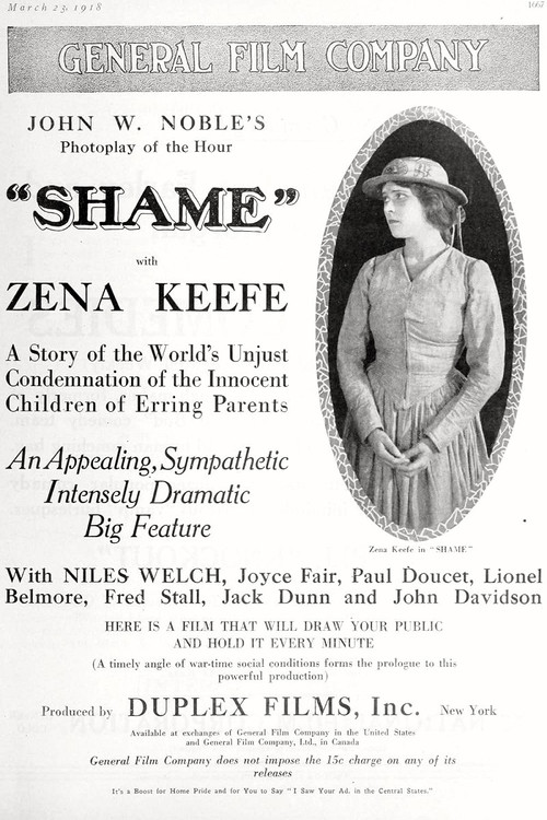 Shame poster