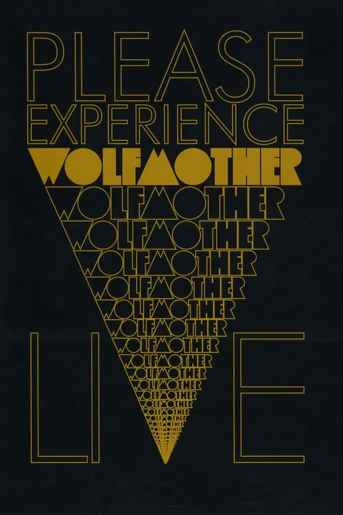 Wolfmother - Please Experience Live poster