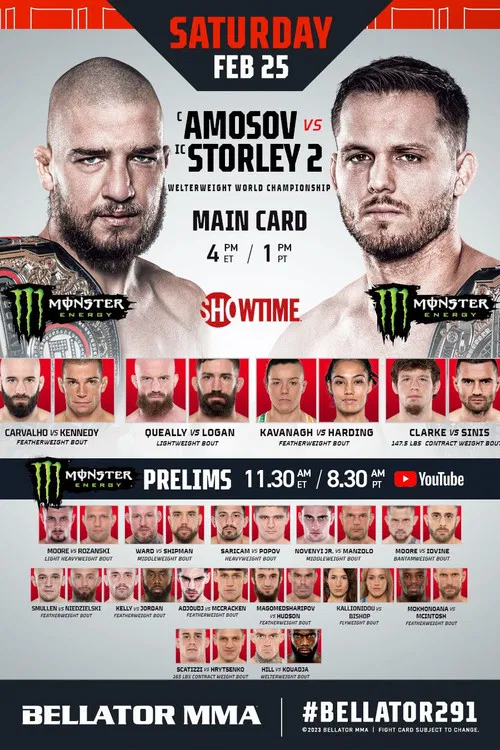 Bellator 291: Amosov vs. Storley 2 poster