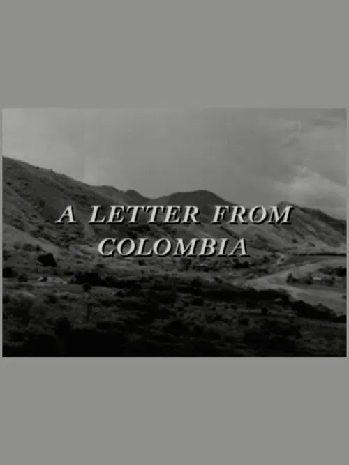 A Letter from Colombia poster