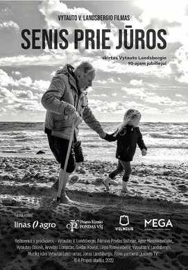 Senis prie jūros poster