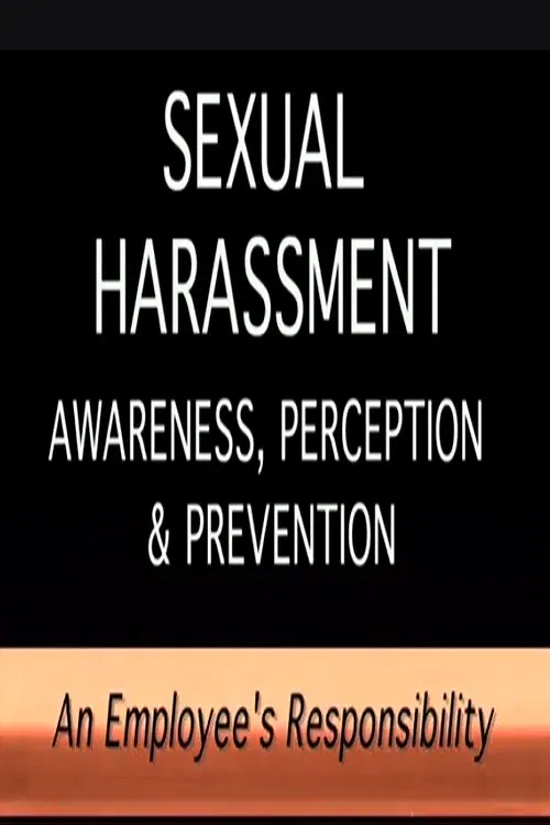 Sexual Harassment Awareness poster