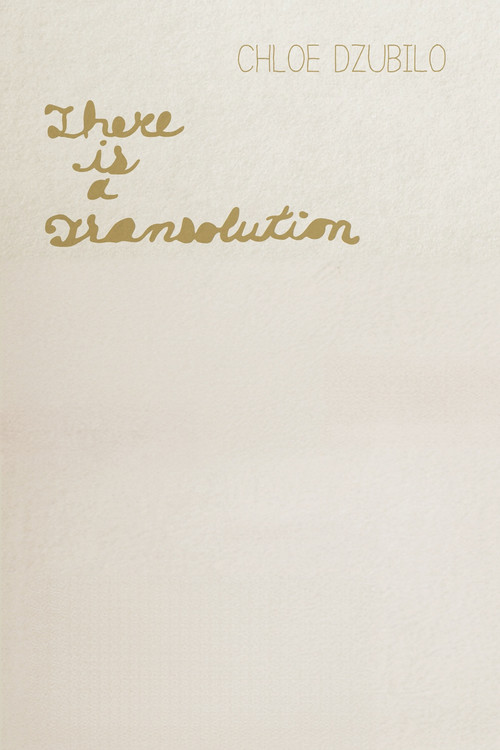 Chloe Dzubilo: There is a Transolution poster
