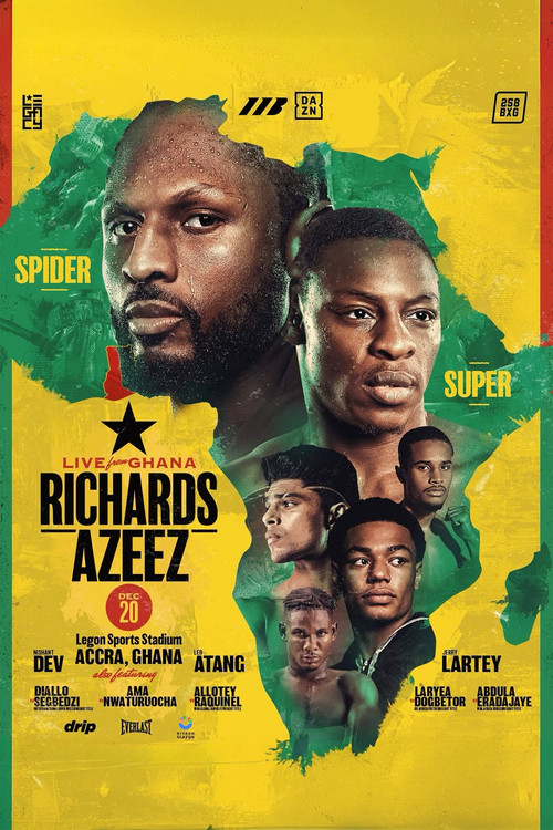 Craig Richards vs. Dan Azeez poster