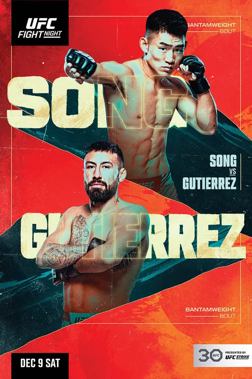 UFC Fight Night 233: Song vs. Gutierrez poster