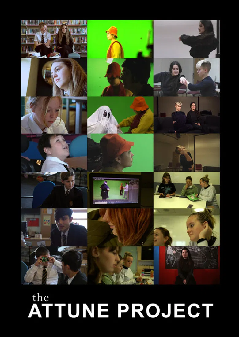 The Attune Project poster background
