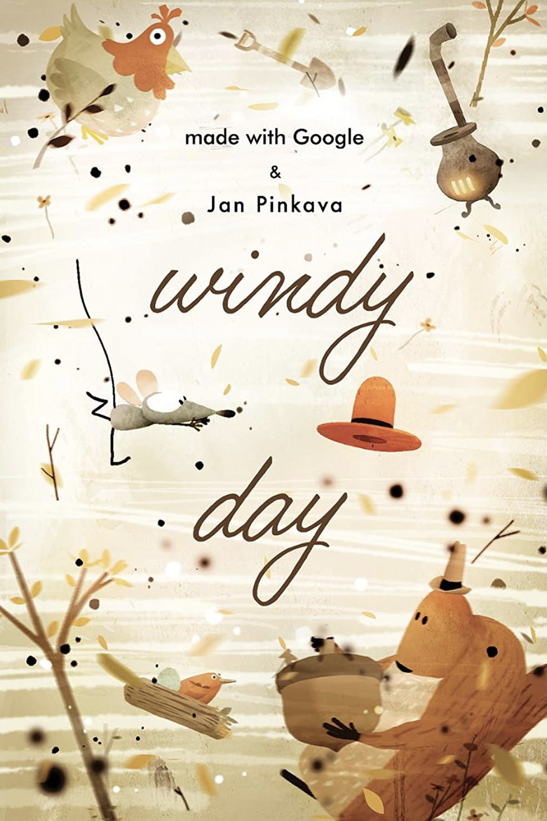 Windy Day poster background