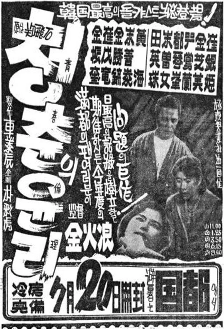 The Moral of Youth poster background