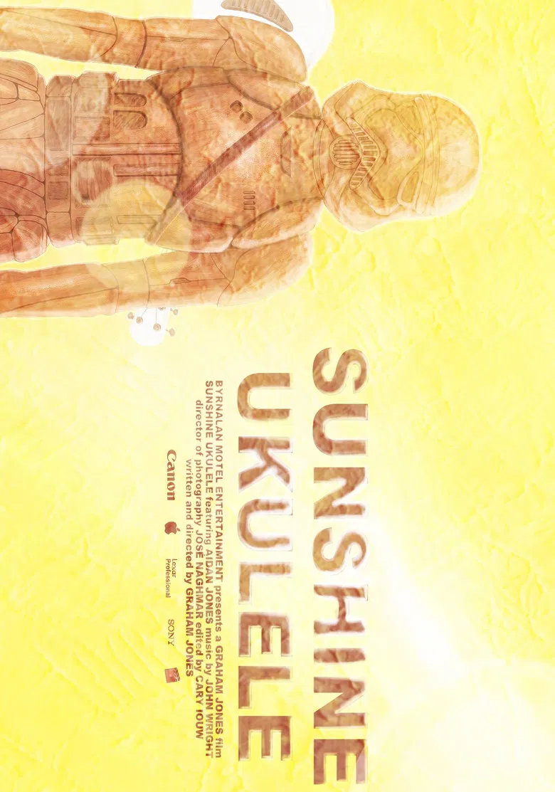 Sunshine Ukulele poster background