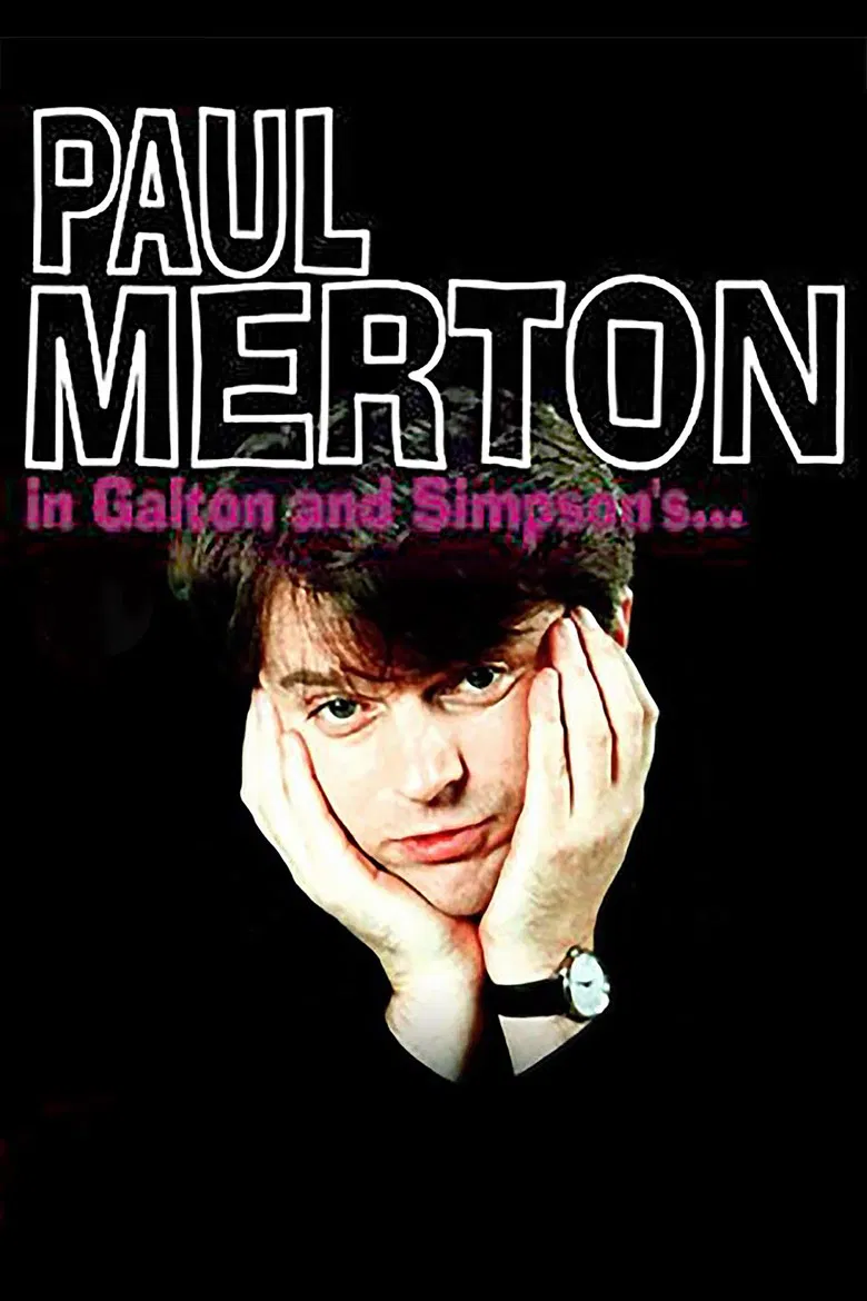 Paul Merton in Galton & Simpson's poster background
