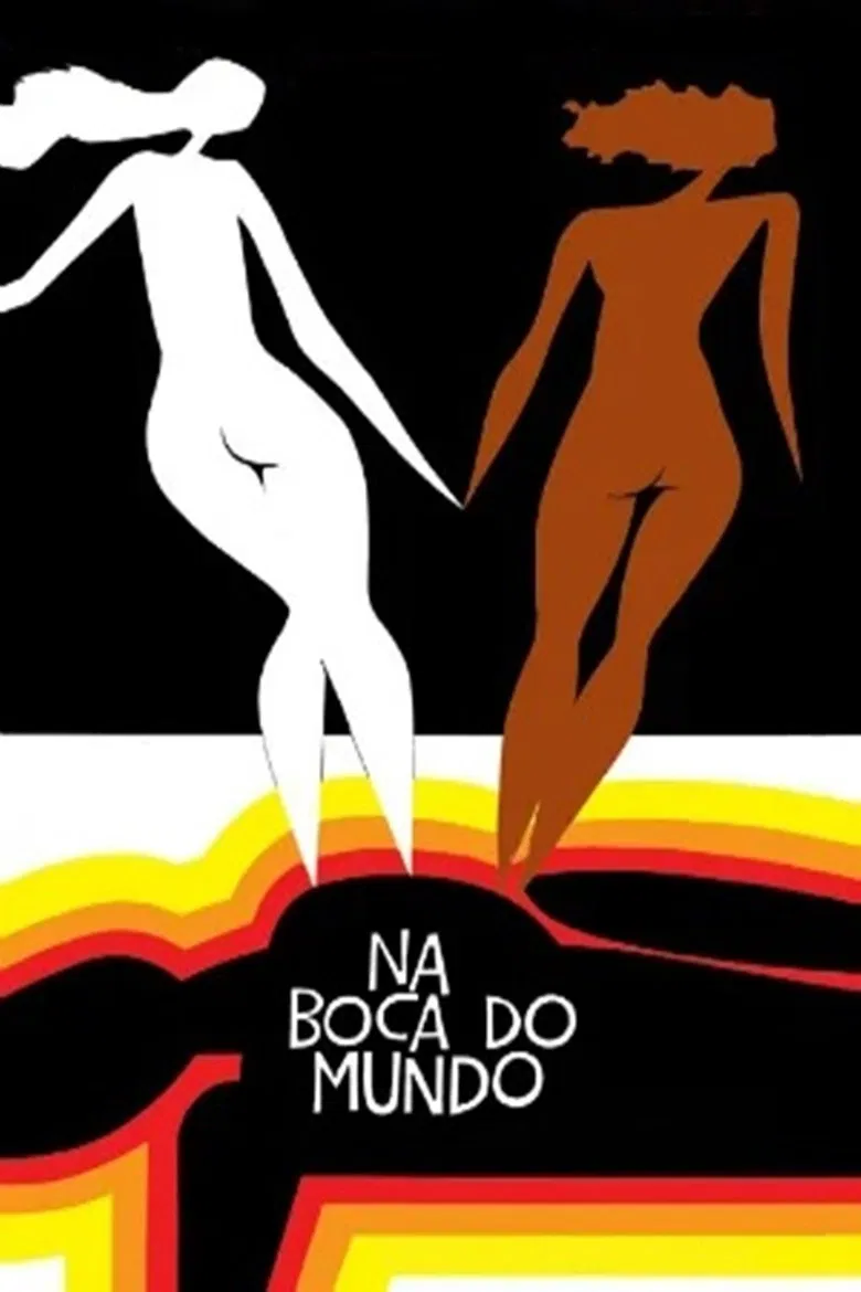 Na Boca do Mundo poster background