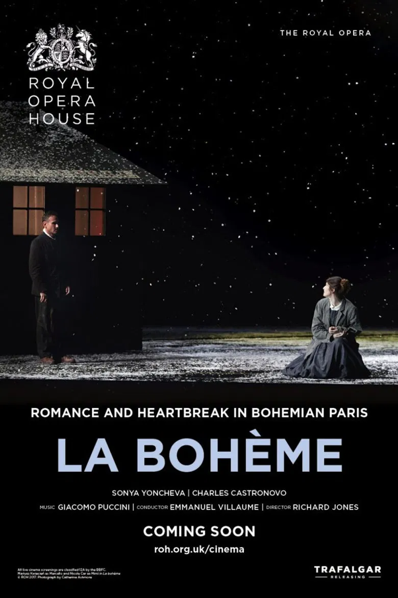 Royal Opera House: La Bohème poster background