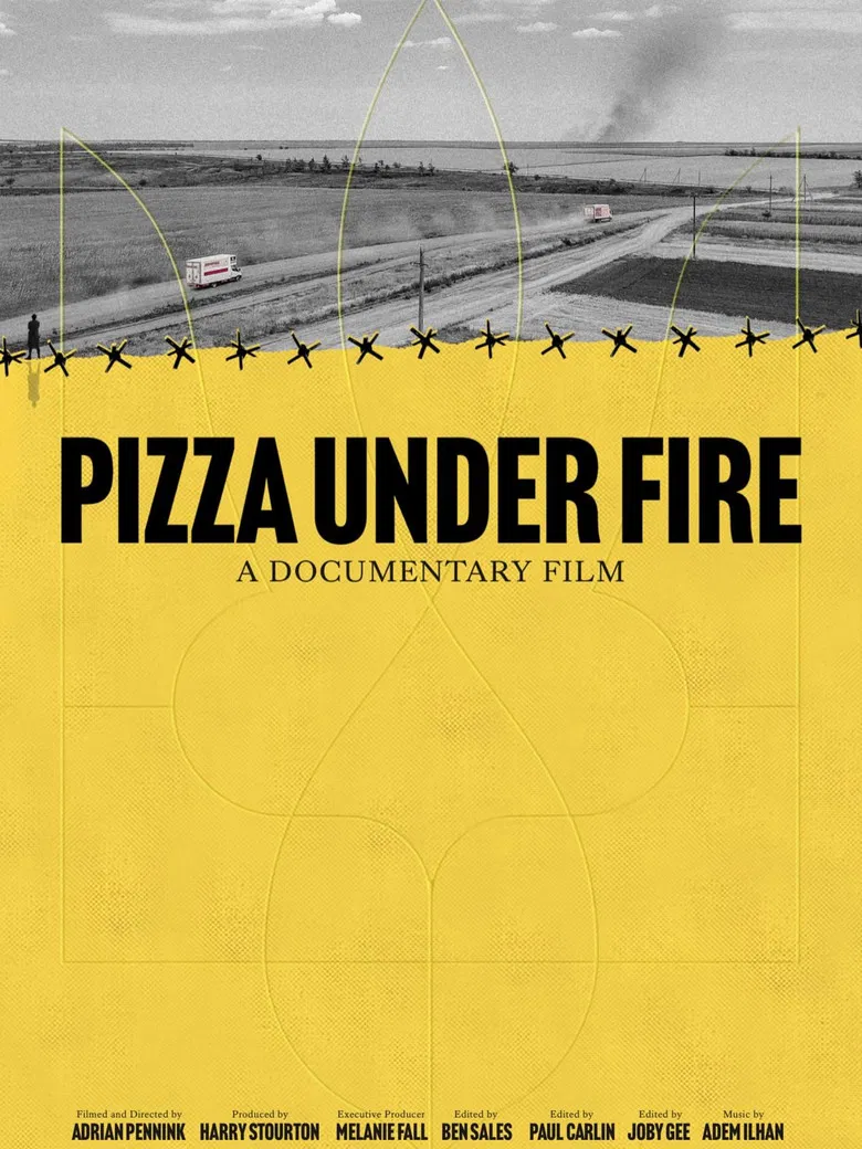 Pizza Under Fire poster background