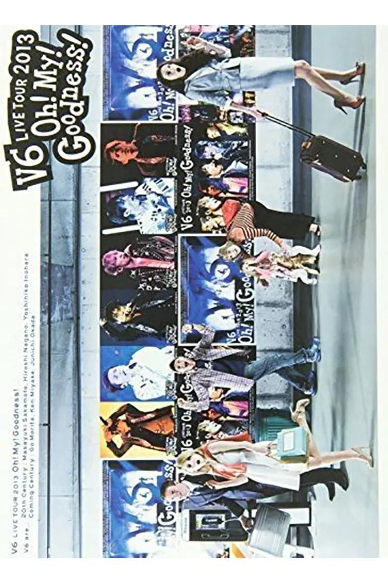 V6 LIVE TOUR 2013 “Oh! My! Goodness!” poster background