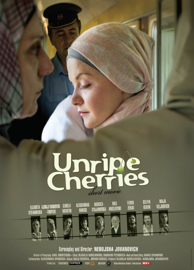 Unripe Cherries poster background