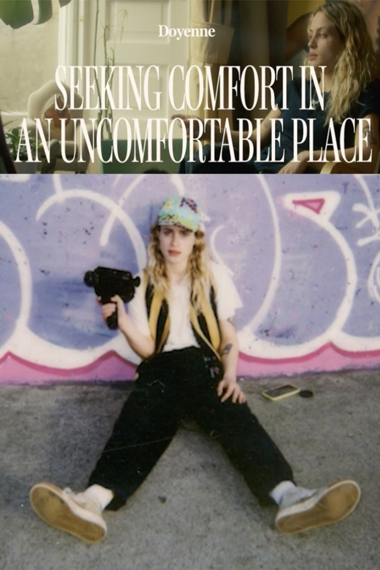 Seeking Comfort In An Uncomfortable Place poster background