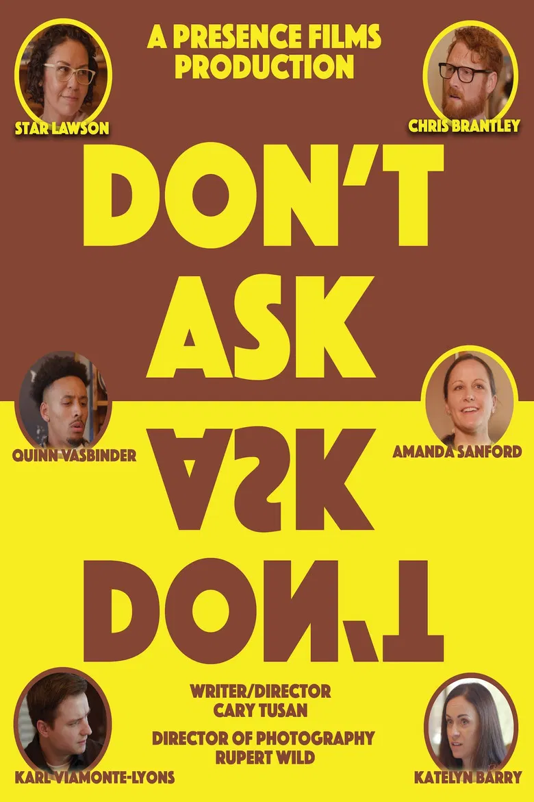 Don't Ask poster background