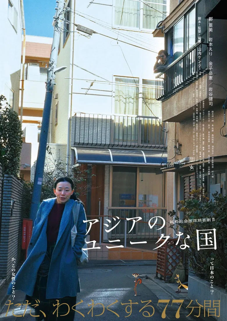 アジアのユニークな国 poster background