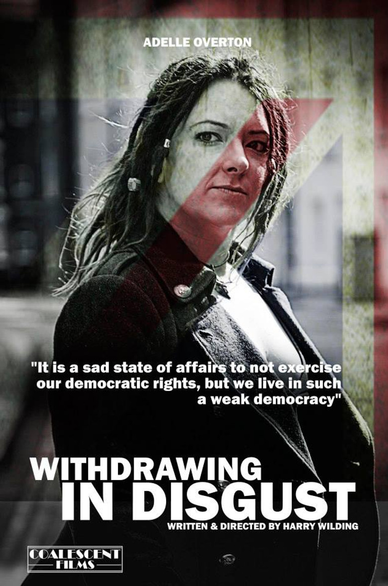 Withdrawing in Disgust poster background