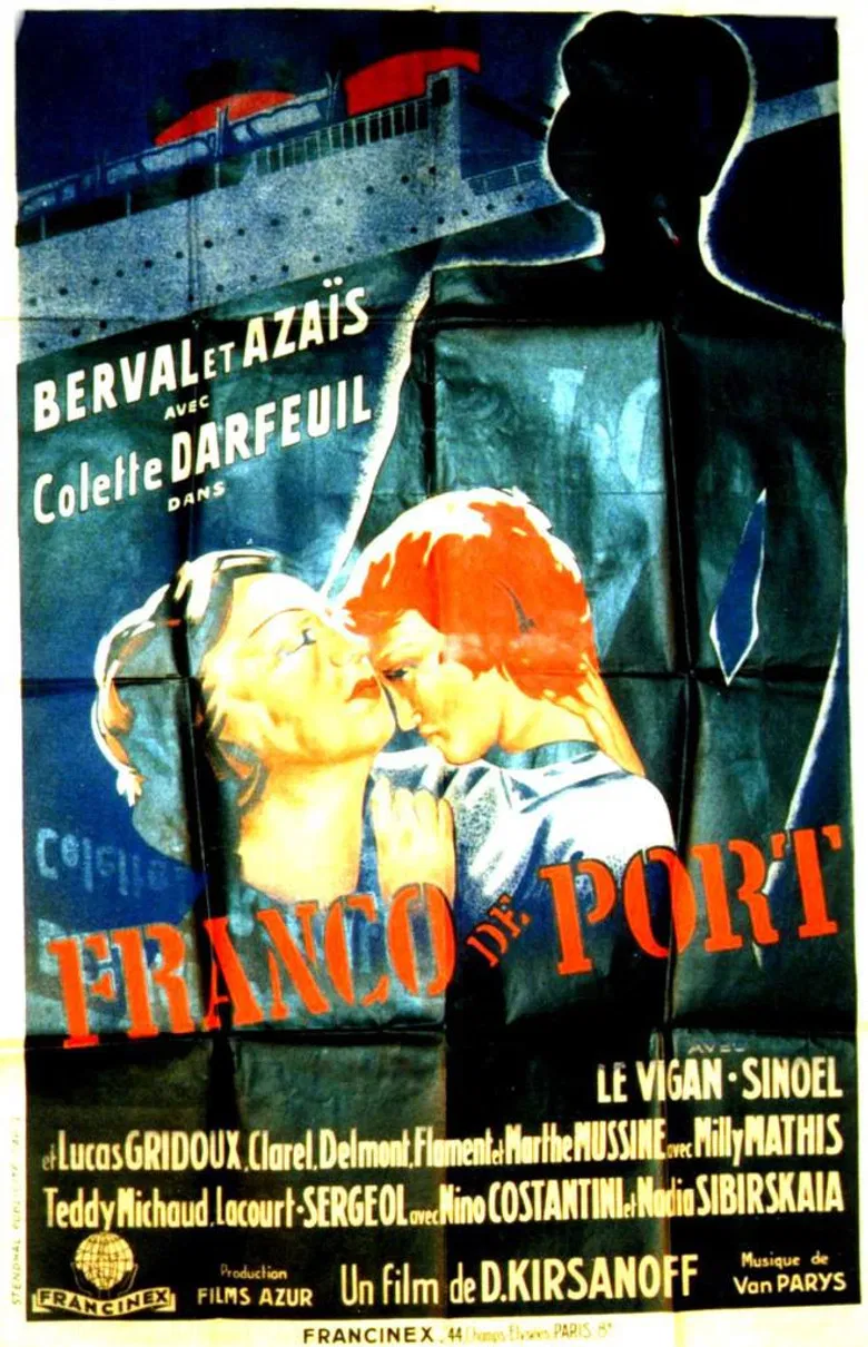 Franco de port poster background