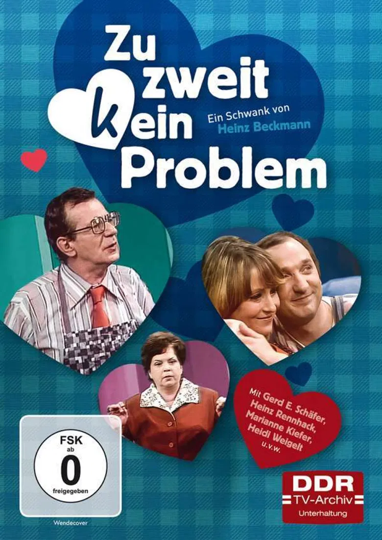 Zu zweit (k)ein Problem poster background