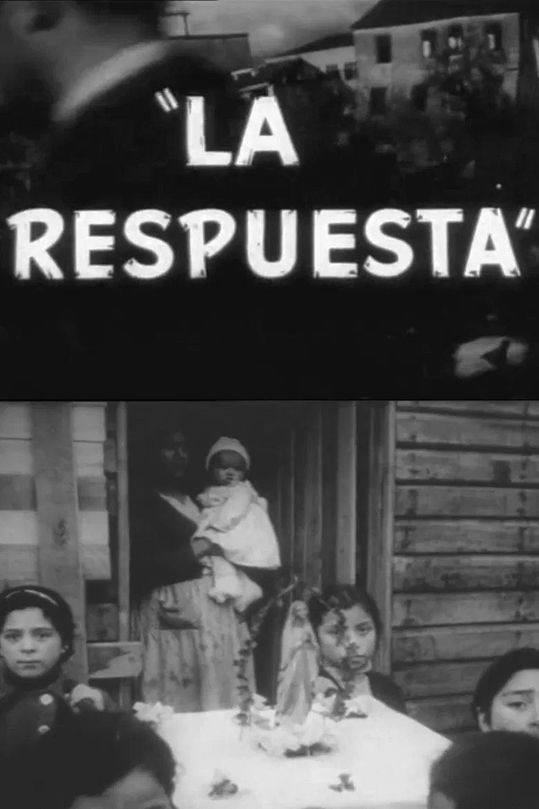 La respuesta poster background