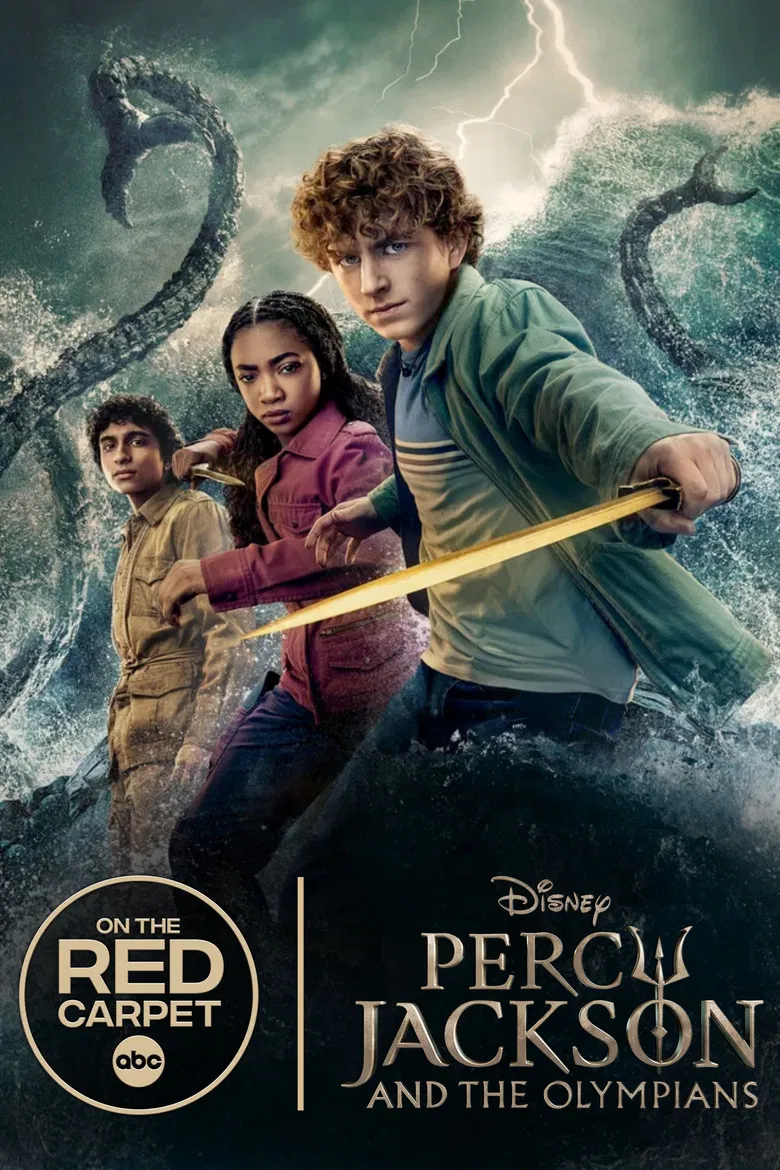 On The Red Carpet Presents: "Percy Jackson" poster background