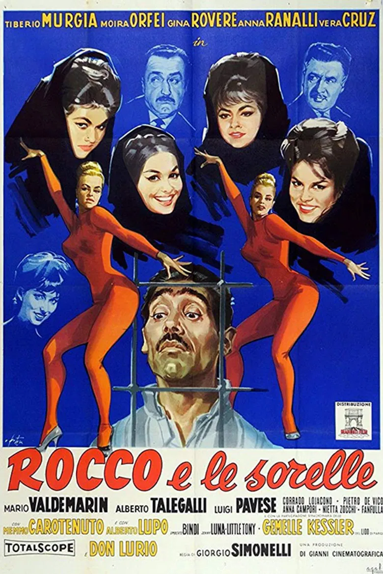 Rocco e le sorelle poster background