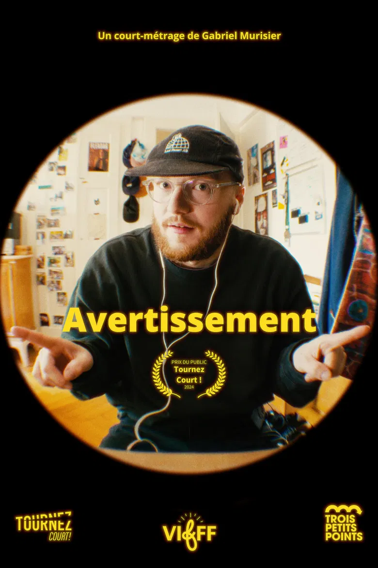 Avertissement poster background