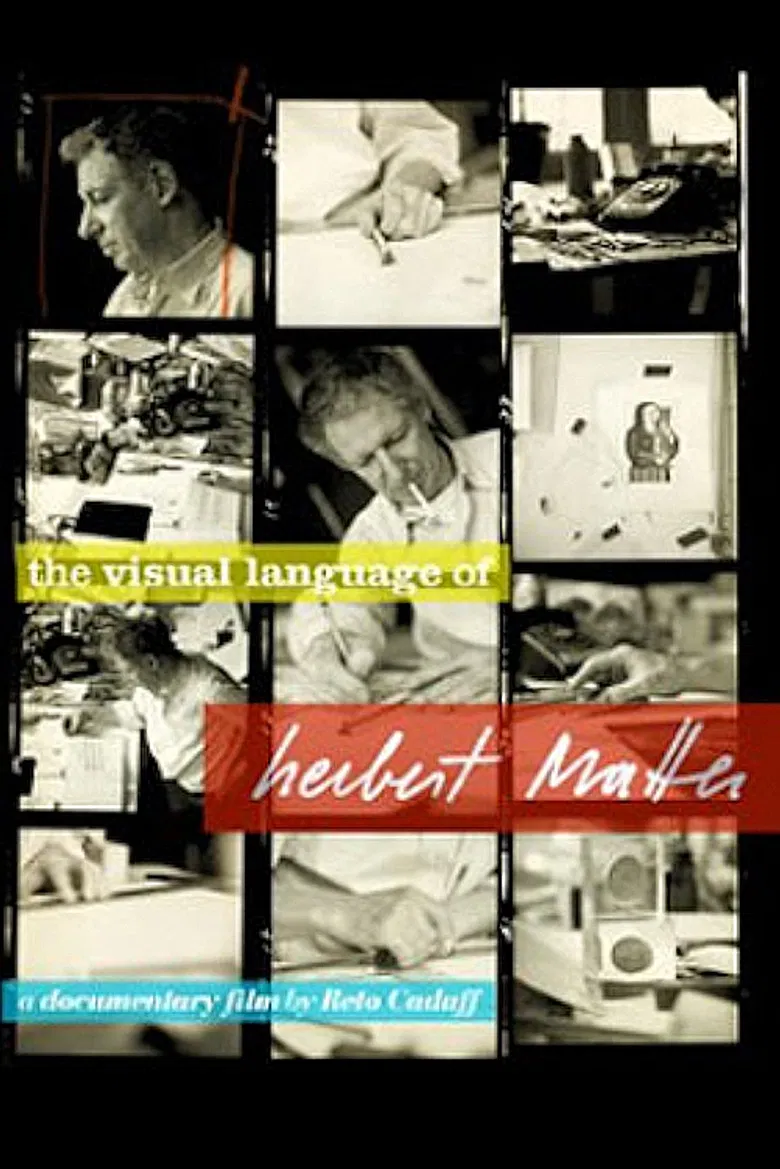 The Visual Language of Herbert Matter poster background