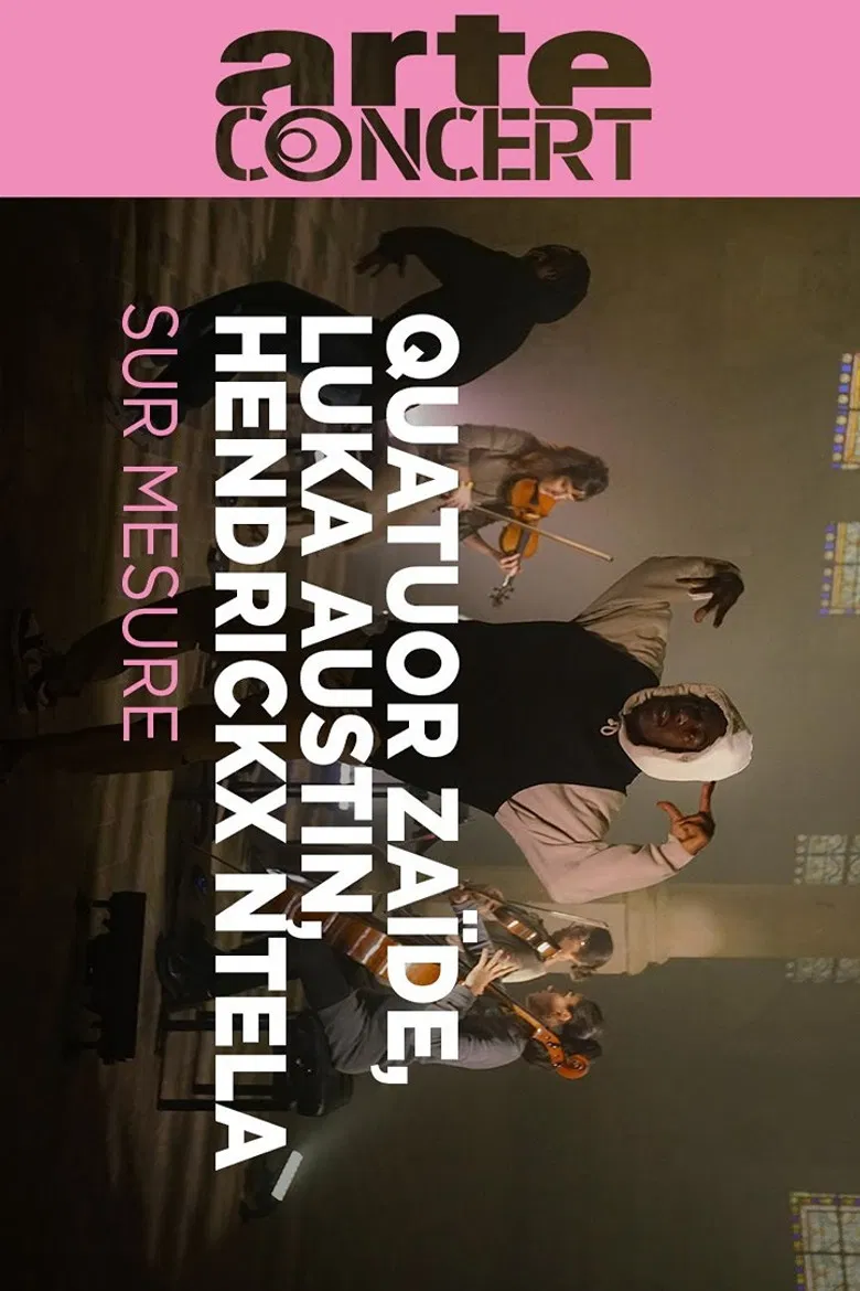 Quatuor Zaïde | Luka Austin | Hendrickx Ntela @ Paris Sur Mesure 2023 poster background