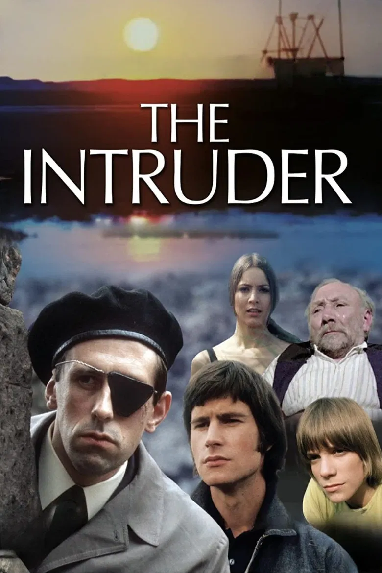 The Intruder poster background