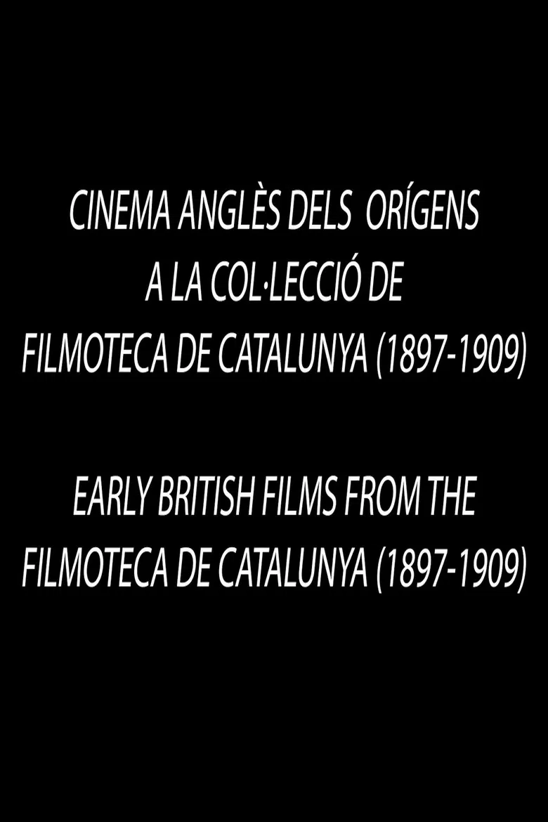 Early British Films from the Filmoteca de Catalunya 1897-1909 poster background